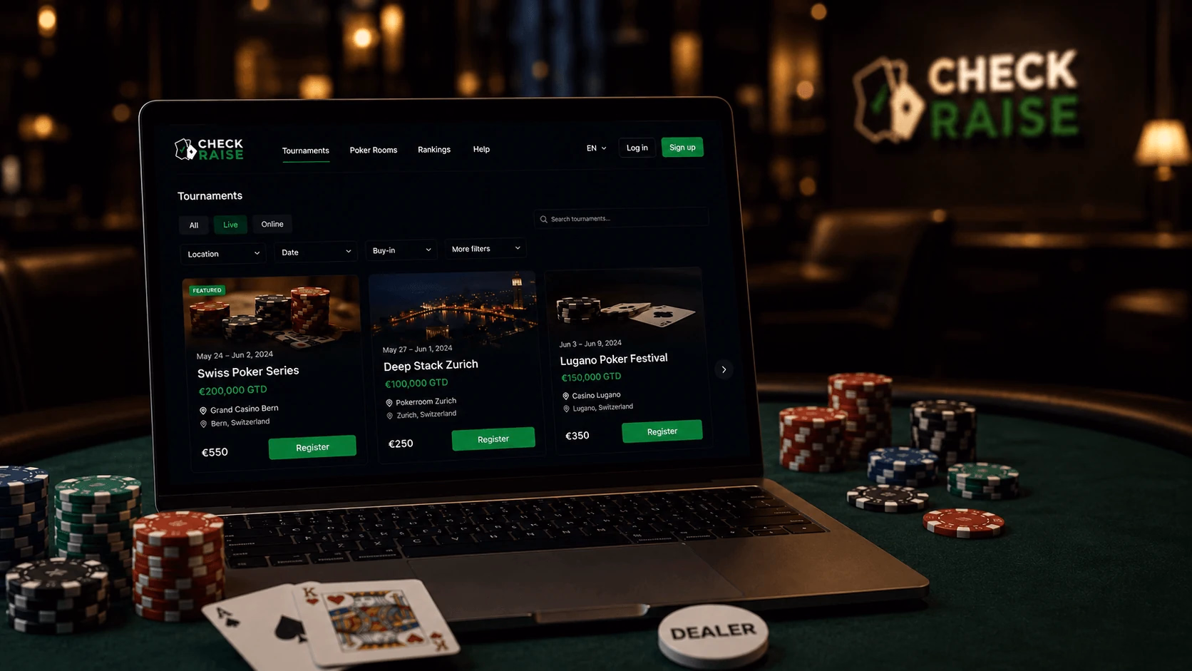 Poker Tournament Platform